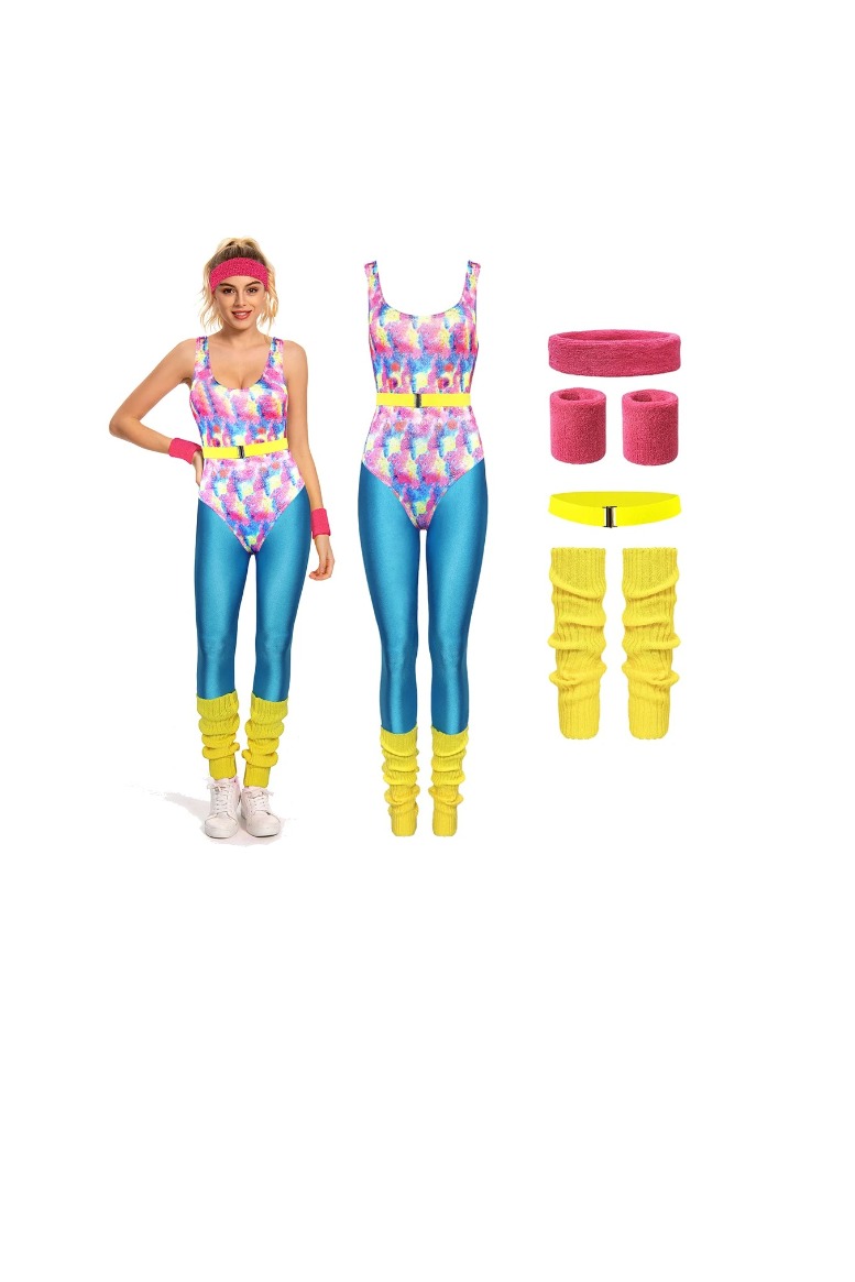 Tenue fitness femme année 80