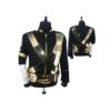 Veste Noire & Harnais Doré