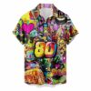 Chemise Année 80 Graffiti Pop
