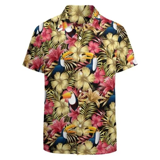 Chemise Année 80 Tropical Toucan