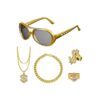 Set bling doré année 80