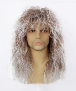 Perruque Glam Métal Homme Années 80