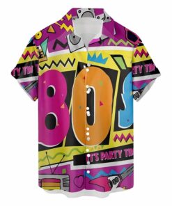Chemise Année 80 "It’s Party Time"