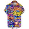 Chemise Année 80 Graffiti Freestyle