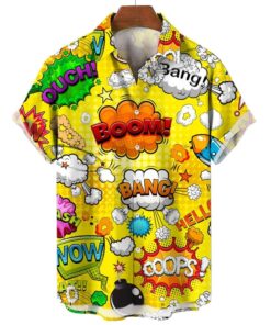 Chemise Année 80 Cartoon