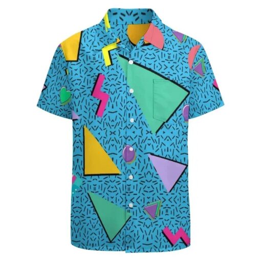 Chemise Année 80 Memphis Pop