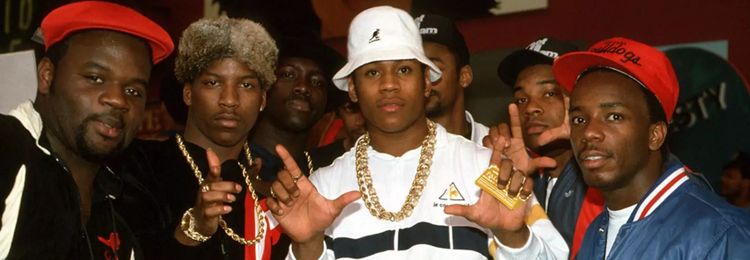 LL Cool J et artistes hip-hop des années 80 en tenues streetwear