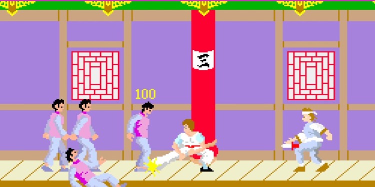 Le jeu Kung-Fu Master 1984