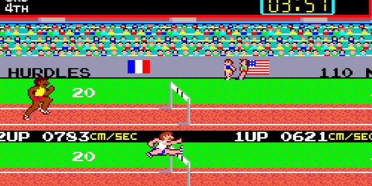 Le jeu Track & Field 1983