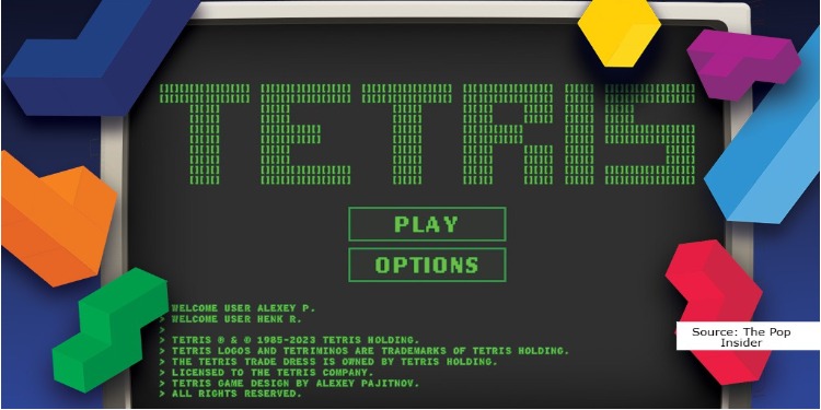 le jeu Tetris 1985