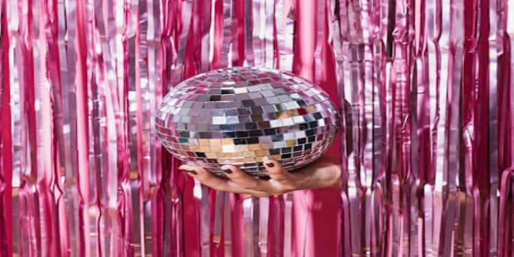 ambiance lors d'une soirée disco