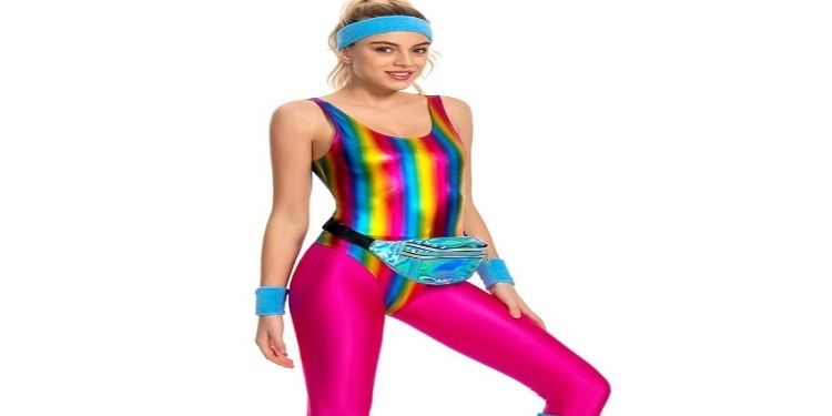 costume aérobic des années 80