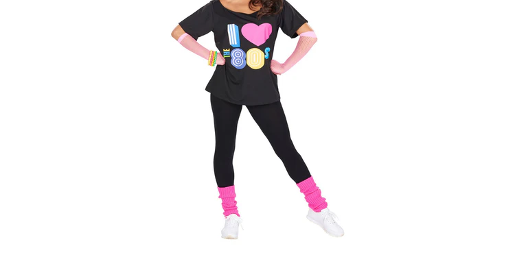 costume Reine de la danse des années 80