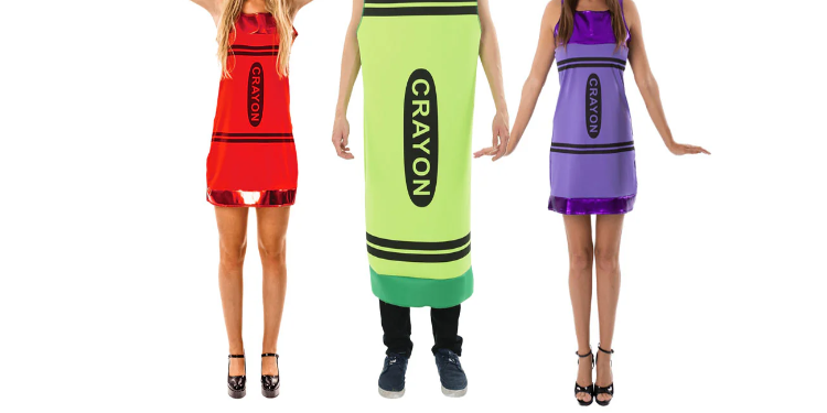 costume crayons de couleur