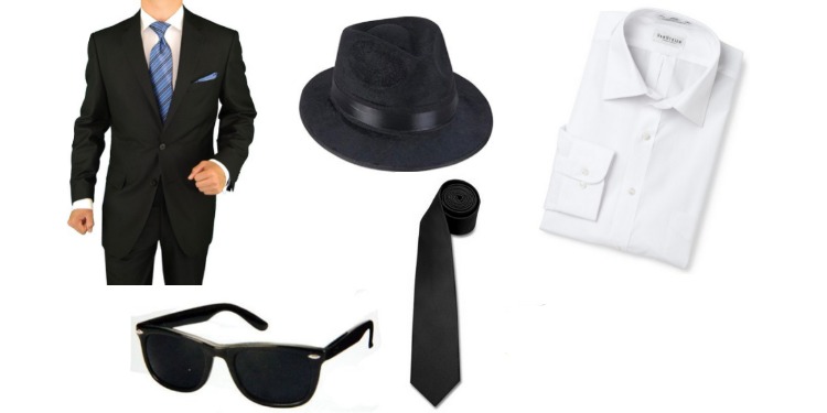 Déguisement Blues Brothers film années 80