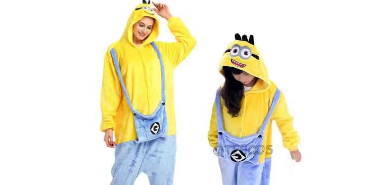 Déguisement minions duo drôle