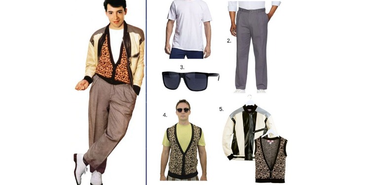 Déguisement Ferris Bueller film années 80