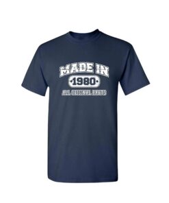 T-shirt Made In 1980 Années 80