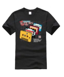 T-shirt Cassettes Vintage Années 80