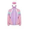 Veste Color Block Pastel Année 80