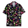 Chemise Alien Tropical Année 80
