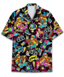 Chemise Bigfoot Skateur Années 80
