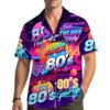 Chemise Back To The 80's Néon