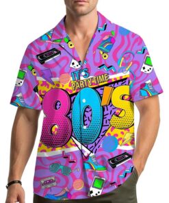 Chemise It's Party Time 80's